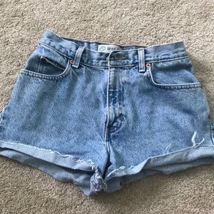 Vintage Gap Blue Jeans High Waisted Shorts